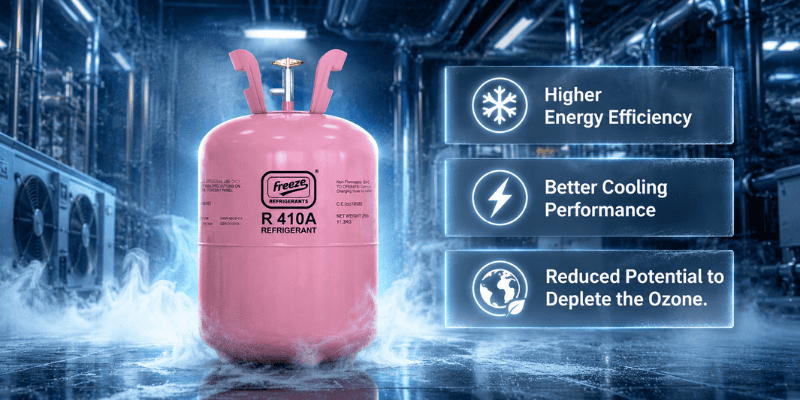 R410 Refrigerant Gas in UAE